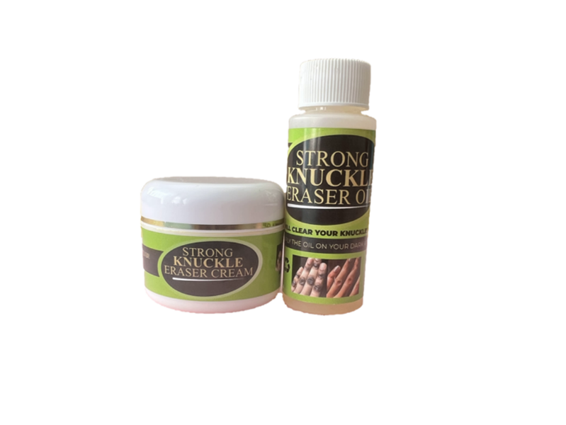 Dark Knuckles Eraser Cream &amp; Oil Combo, Dark Spots Remover