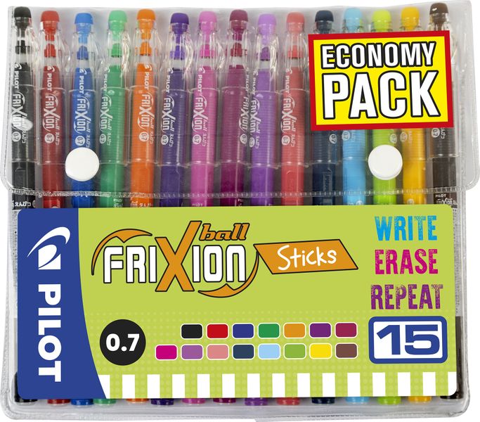 Pilot Frixion Ball Sticks - Wallet of 15