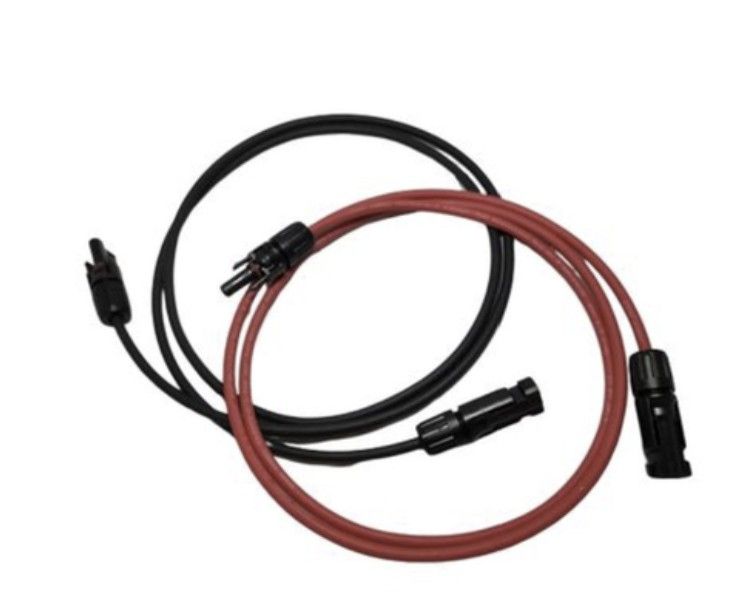 3m Solar Cable 6mm2 Pre Terminated (1 Pair)