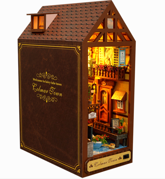 DIY Book Nook Kit - DIY Dollhouse Booknook