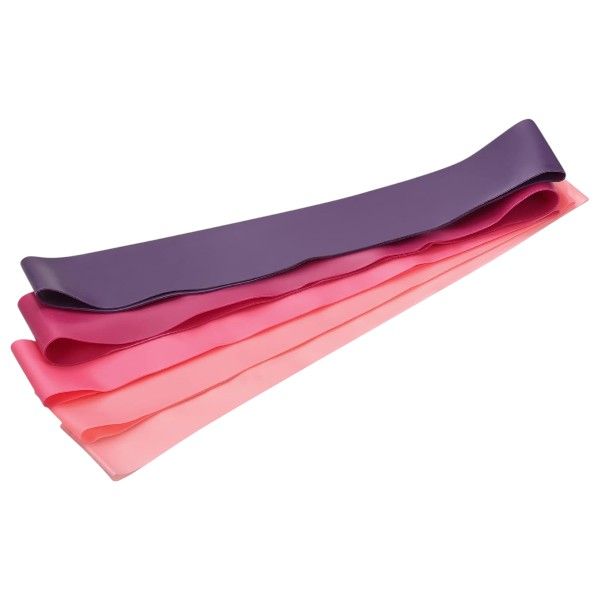 5 Piece - Non-Slip Resistance Bands With 5 Resistance Levels - Multi-Colour