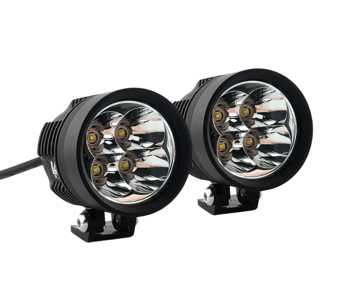 Universal LED Spotlights with Yellow Lens 40W (Set)