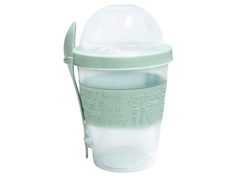 Yoghurt Mug with Spoon 600ml