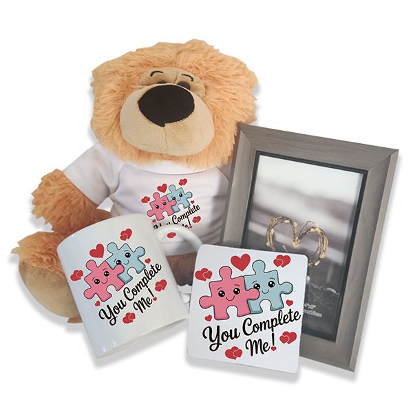 Valentine/ Anniversary Gifts For Her/ Him - You Complete Me