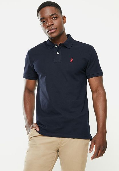 Polo Pique Navy Men's Golfer image
