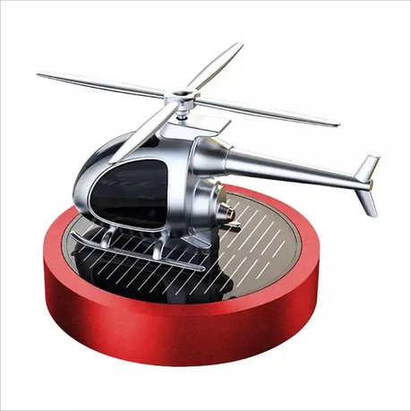 Helicopter Solar Power Car Air Freshener Aromatherapy with Rotation, Shop  Today. Get it Tomorrow!