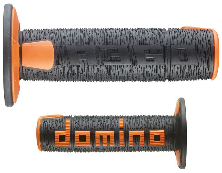 Domino A360 Black/Orange Mx Grips image