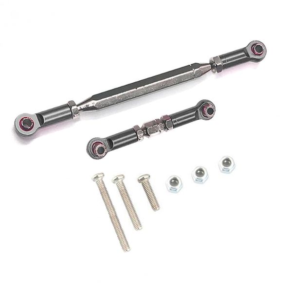 Metal Adjustable Steering Linkage Servo Link Pull Rod Turnbuckle for MN D90