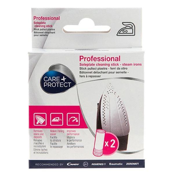 Care + Protect Professional Iron Soleplate Cleaning Sticks