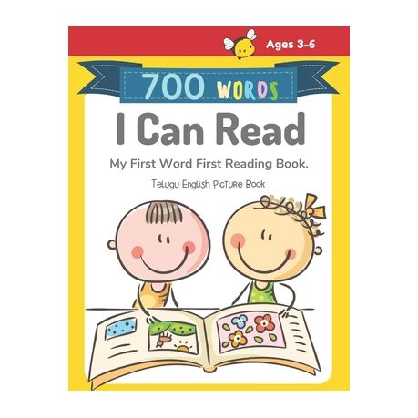 700 Words I Can Read My First Word First Reading Book. Telugu English  Picture Book: Full-color childrens books to read basic vocabulary cartoons  word | Buy Online in South Africa 