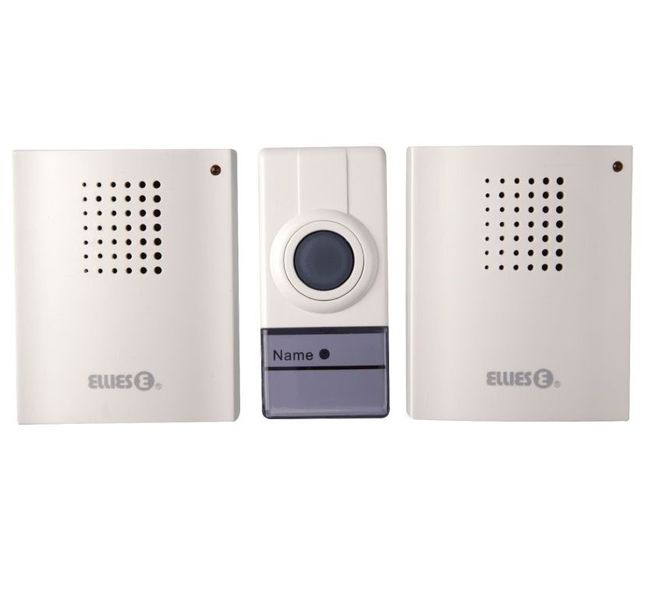Door Chime - Wireless Digital with 2 Receivers - Ellies
