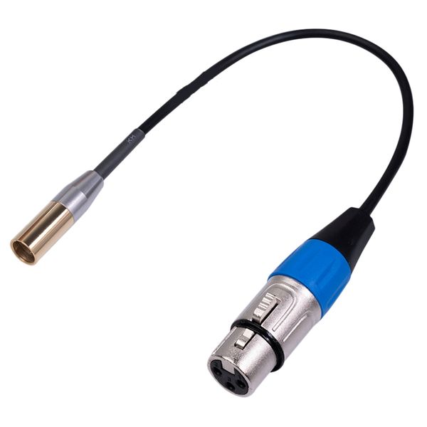 Rexlis 1Ft Mini Xlr Male To Xlr Female Adapter Cable For Sony Canon