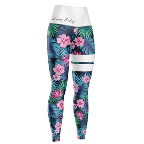 Mountain Garden Lucy Floral Performance Leggings - Women