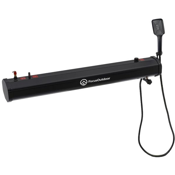 FocusOutdoor 30L Pressurised Roof Rack ShowerTank Kit - Off-Road &amp; Camping