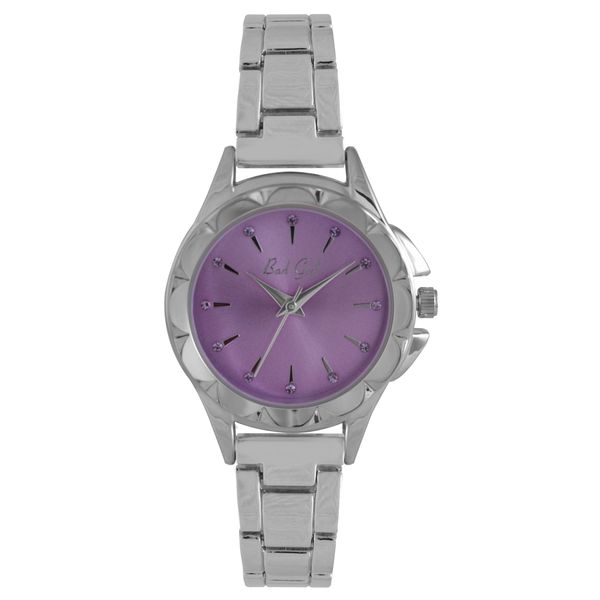 Bad Girl Scarlett Watch [Silver &amp; Lilac]