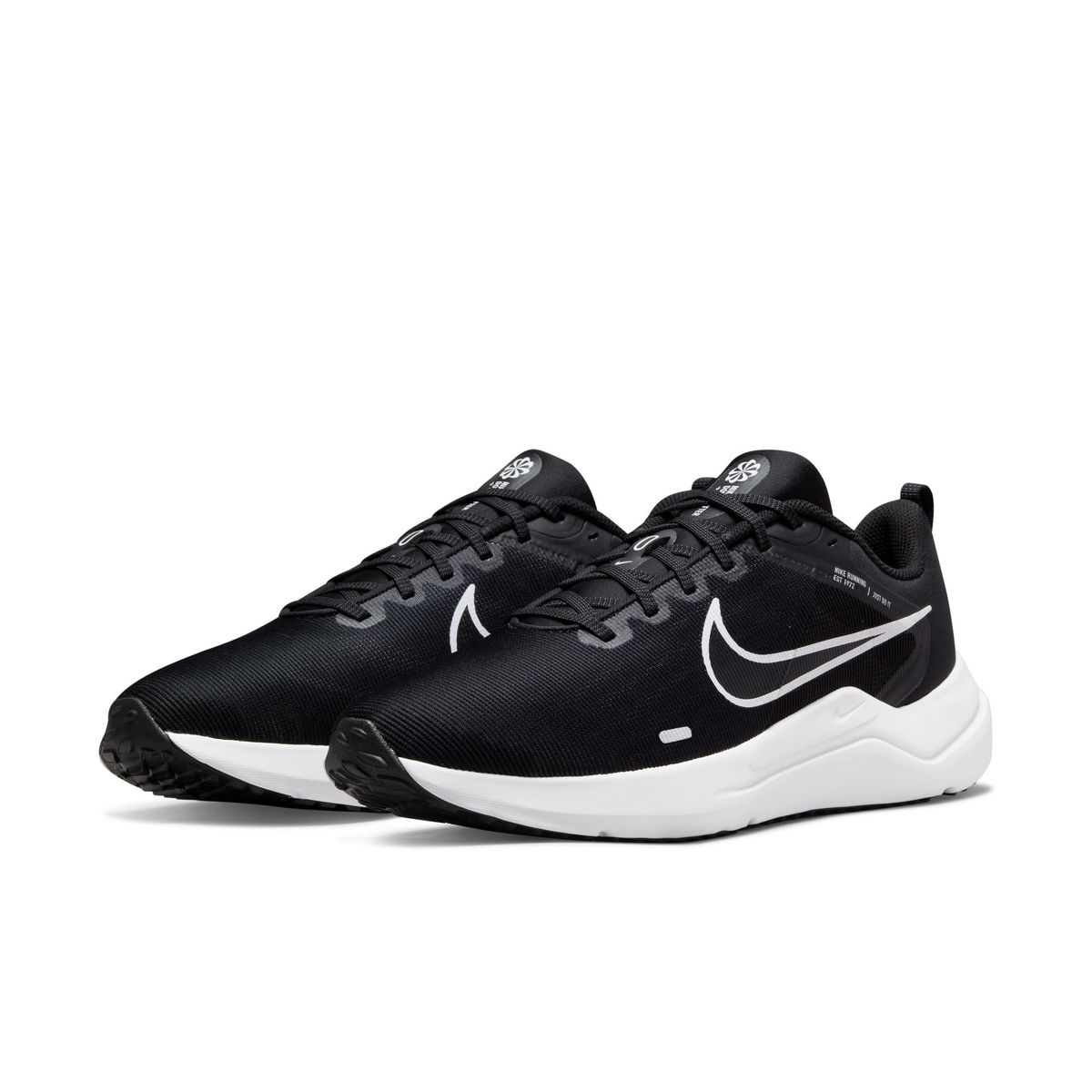 nike men's downshifter 12 road running shoes dark smoke grey