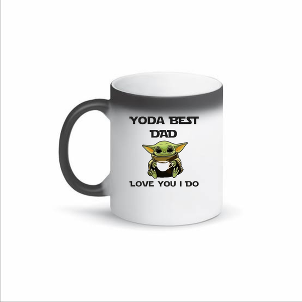 Yoda best dad, love you i do color changing mug