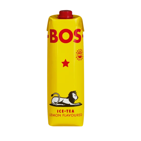 Bos Ice Tea Lemon Flavored Drink (6 bottles x 1 litre) Buy Online in