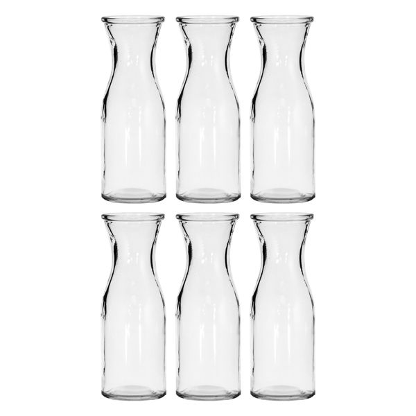 Regent Glass Carafe 6 Pack, 250Ml (172X60Mm Dia)