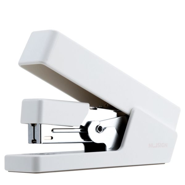 Deli Effortless Stapler White 25sheets, 24/6 &amp; 26/6 staples