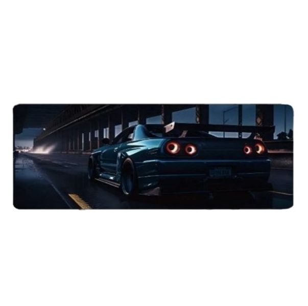Large Extended Mouse Pad Nissan Skyline Gtr Anti-Slip High Quality