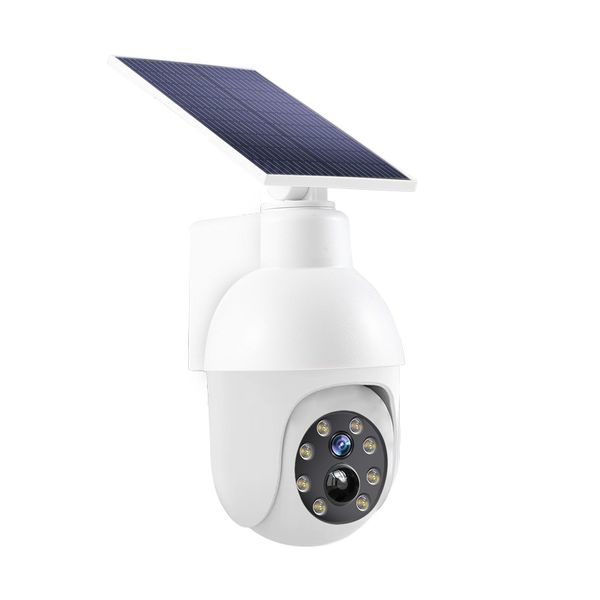 LED Solar Lamp Simulated Monitoring Street Light Anti-Theft Wall Light
