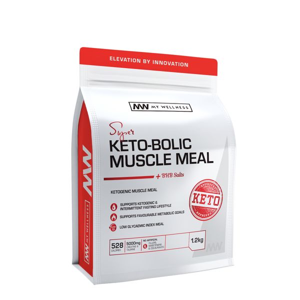 My Wellness Keto-Bolic Muscle Meal 1.2kg - Chocolate