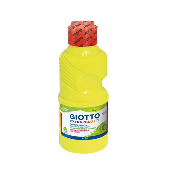 Giotto Fluo Paint 250ml - Yellow