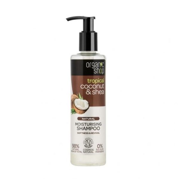 Organic Shop Coconut and Shea Shampoo 280ml