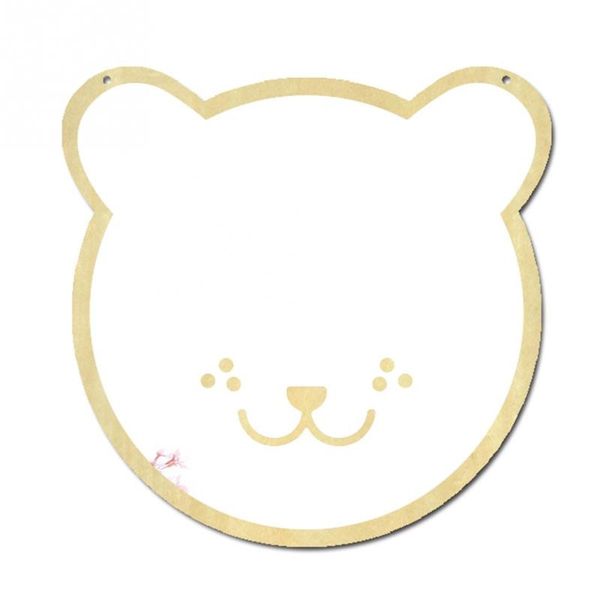 Home Decor Nordic Wooden Mirror Puppy