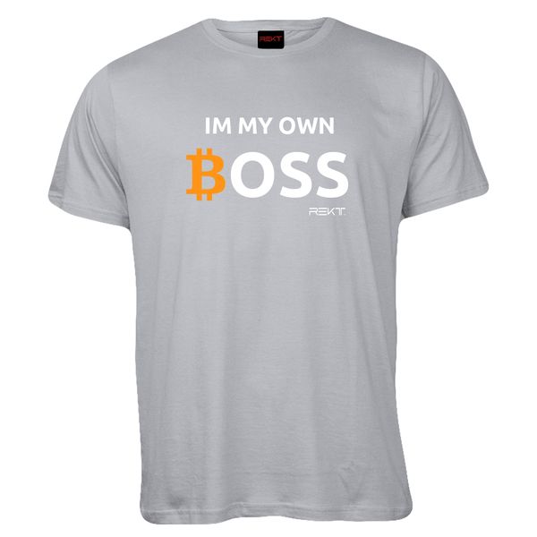 REKTT Mens I'm My Own Boss T-Shirt