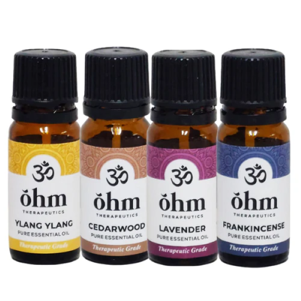 OHM Lavender + Ylang-Ylang + Cedarwood + Frankincense Essential Oil
