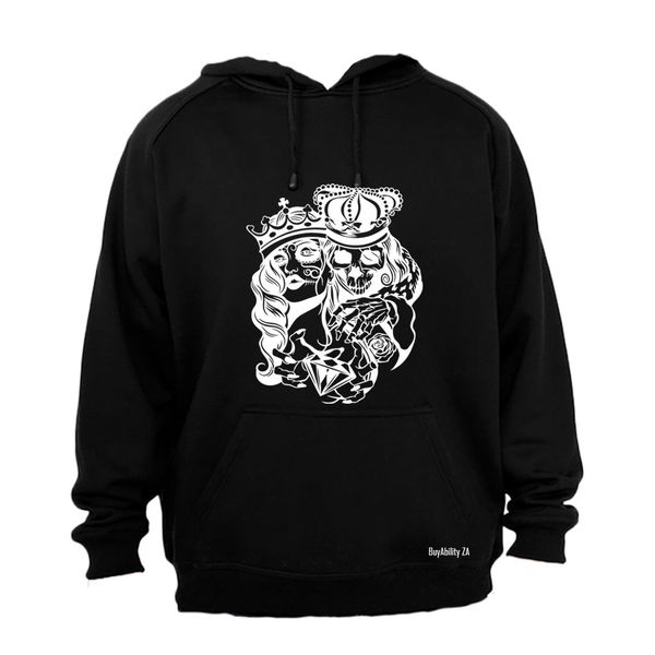 Skeleton Royalty Halloween - Hoodie