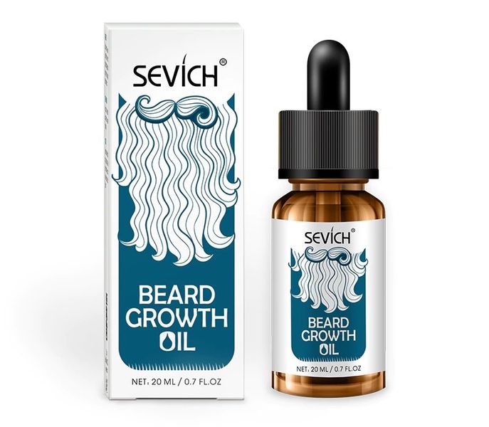 Beard Growth Oil - 100% Organic - Moisturise &amp; Aids Hair Growth - 20ml