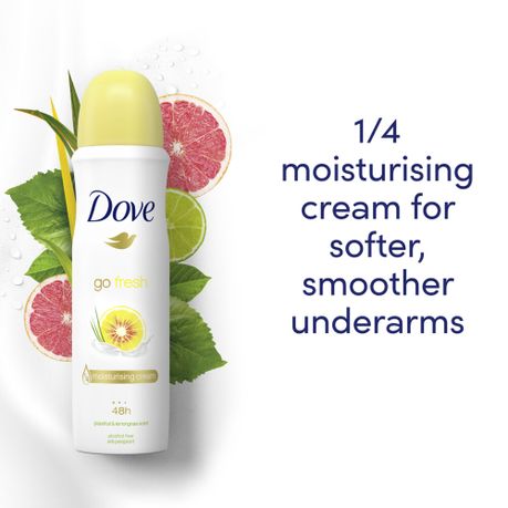 DOVE DEO SPRAY DOVE GO FRESH PASSION FRUIT & LEMONGRASS SCENT