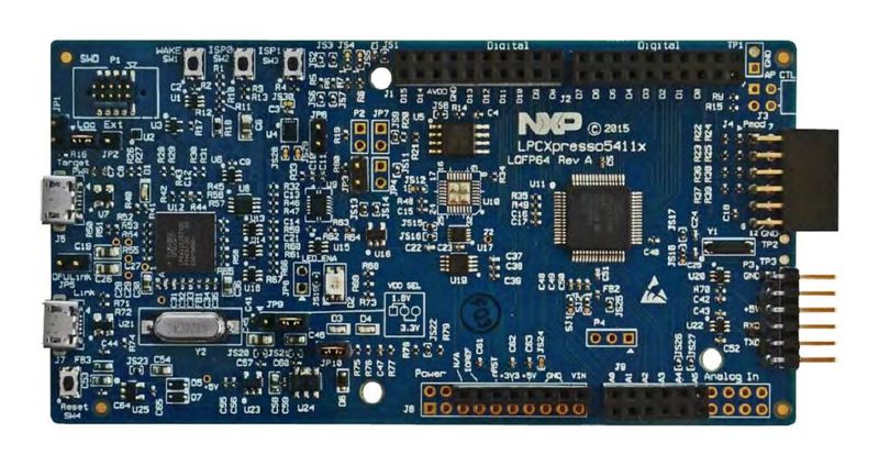 NXP (OM13089UL) Development Board, LPC54114 Dual-Core MCU