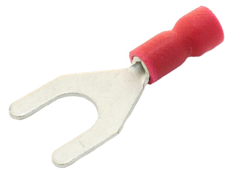 Multicomp Pro (SVE1-3.2) Fork / Spade Tongue Terminal, SVE, 22AWG to 16AWG
