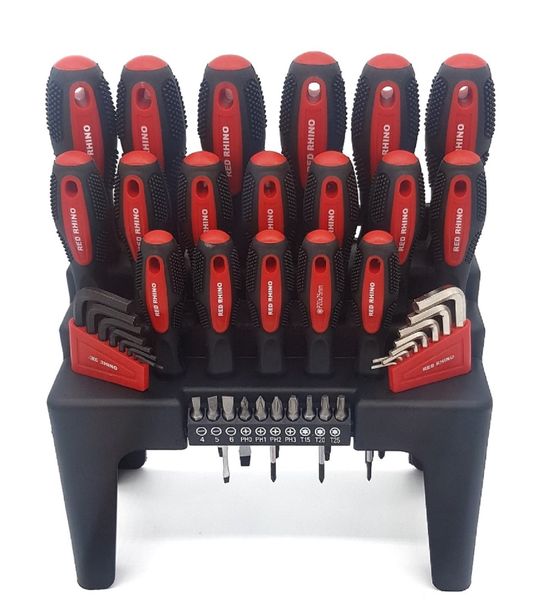 Red Rhino - Screwdriver Set - 44 Pieces