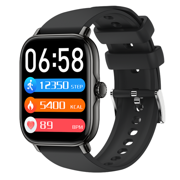 P72 Smart Watch with Multiple Sport Modes, Heart Rate Tracker, Vivid Screen
