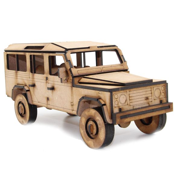 Wow We - 3D Wooden Model Vehicles Land Rover