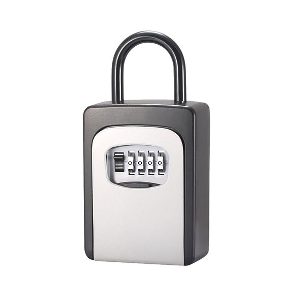 Resettable 4 Digit Combination Key Storage Handle Key Lock Box
