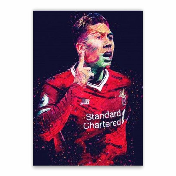 Roberto Firmino Painting Poster - A1