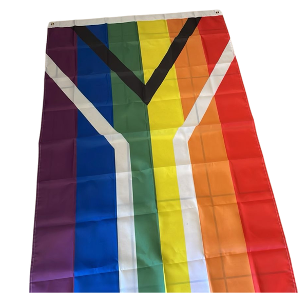 South African LGBTIQ+ Rainbow Pride Flag / Large / 150x90cm