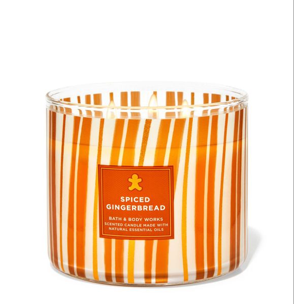 Bath &amp; Body Works Spiced Gingerbread ScentedCandle