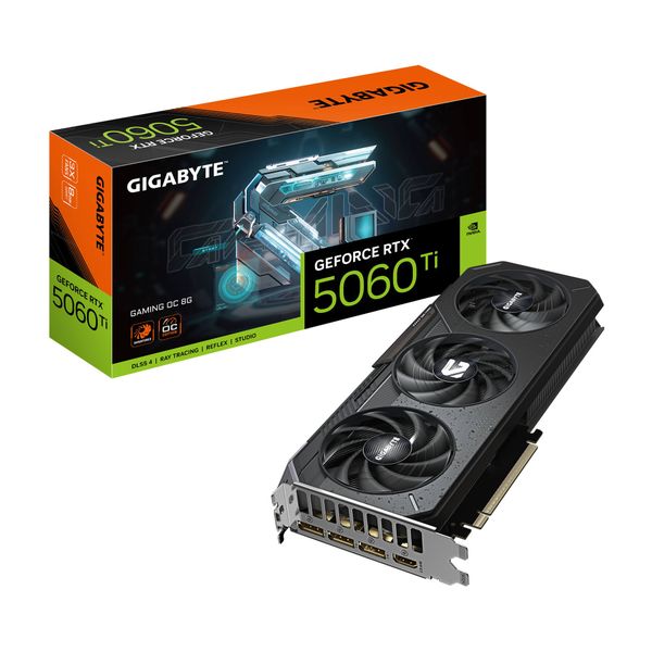 GIGABYTE Graphics Card - GV-N506TGAMING OC-8GD 8GB GDDR7 2647 MHz