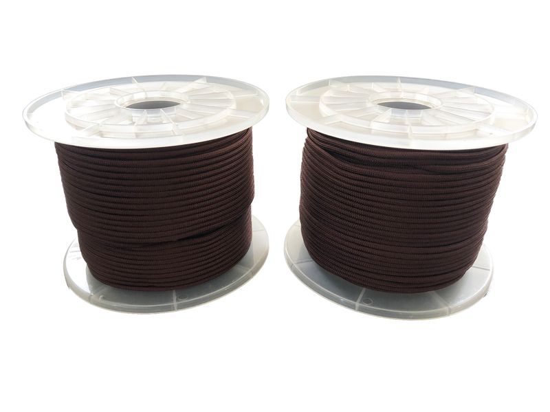 Paracord 550 Type III - 100% Nylon - Burgundy