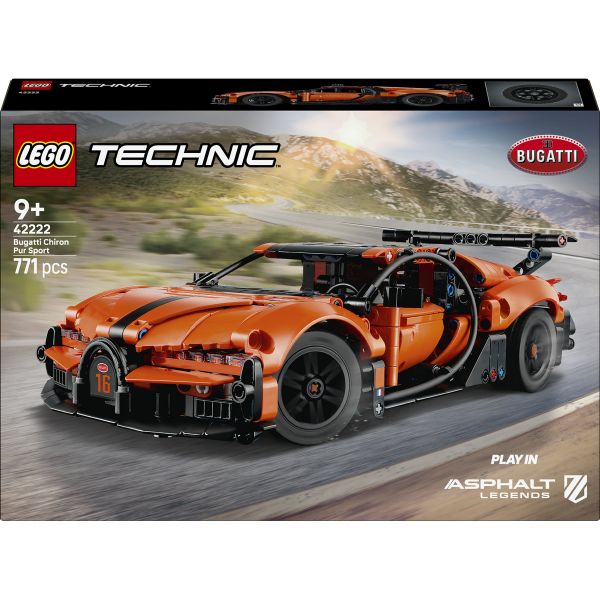 LEGO® Technic Bugatti Chiron Pur Sport Hypercar 42222
