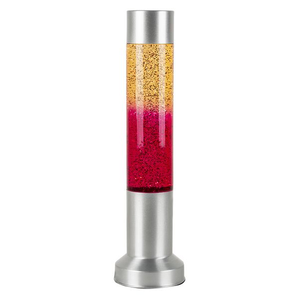 Glitter Lamp - Pink with Grey Base - 2 Pack