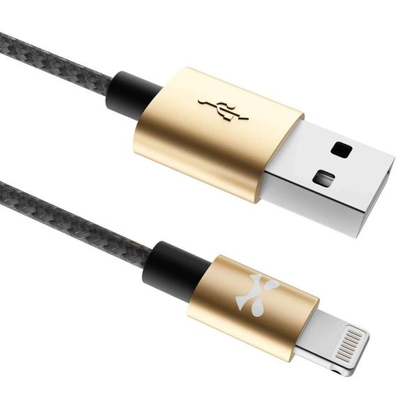 Ghostek Lightning 2m Fast Charging Braided Cable