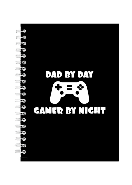 Gamer Gaming Dad Father's Day Writing Book Notepad Notebook Gift A4 501